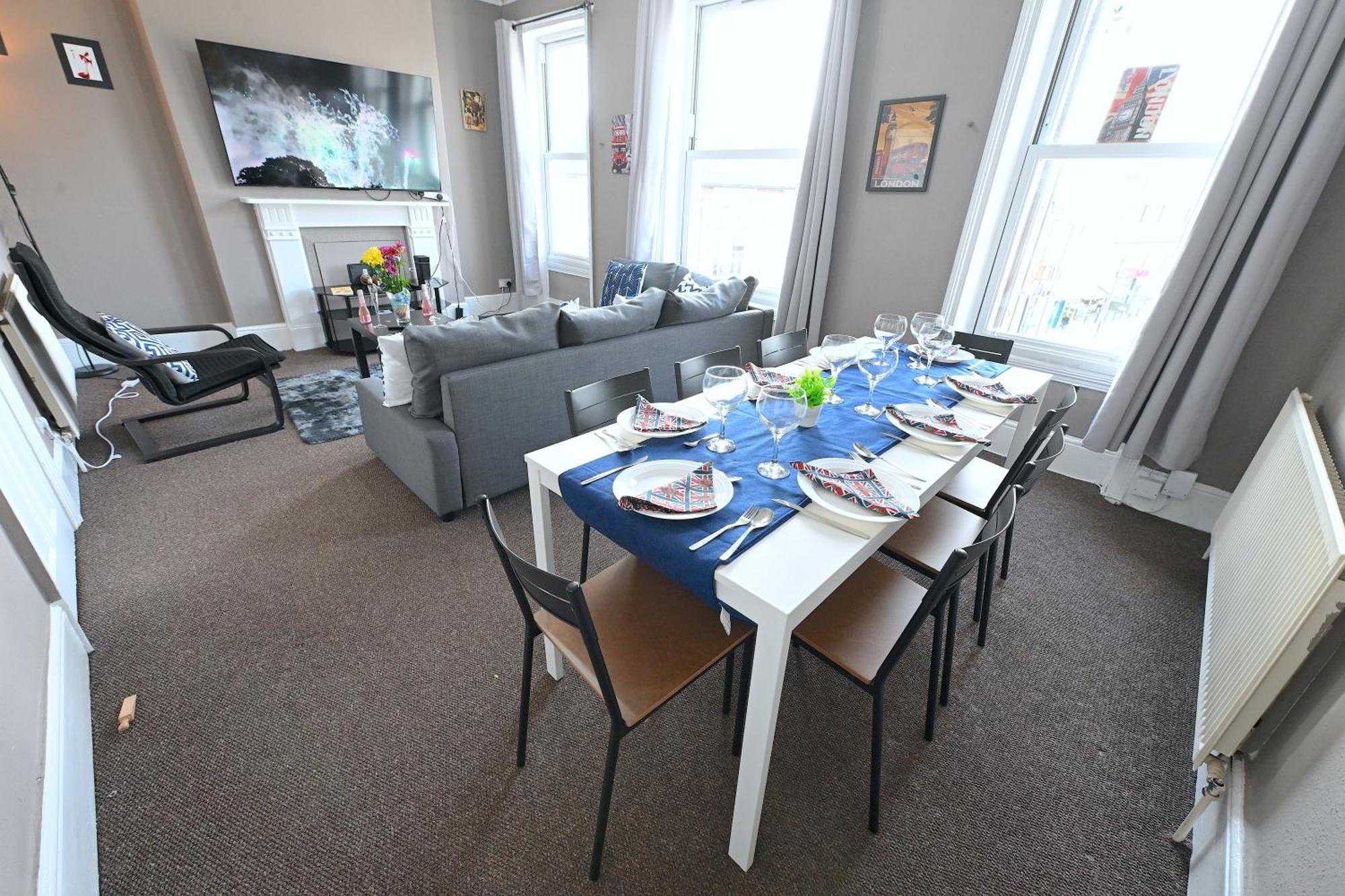 Stunning 3 Bedroom Serviced Flat In North Londres Extérieur photo